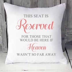 Reserved Seat Colour Scheme Cushion